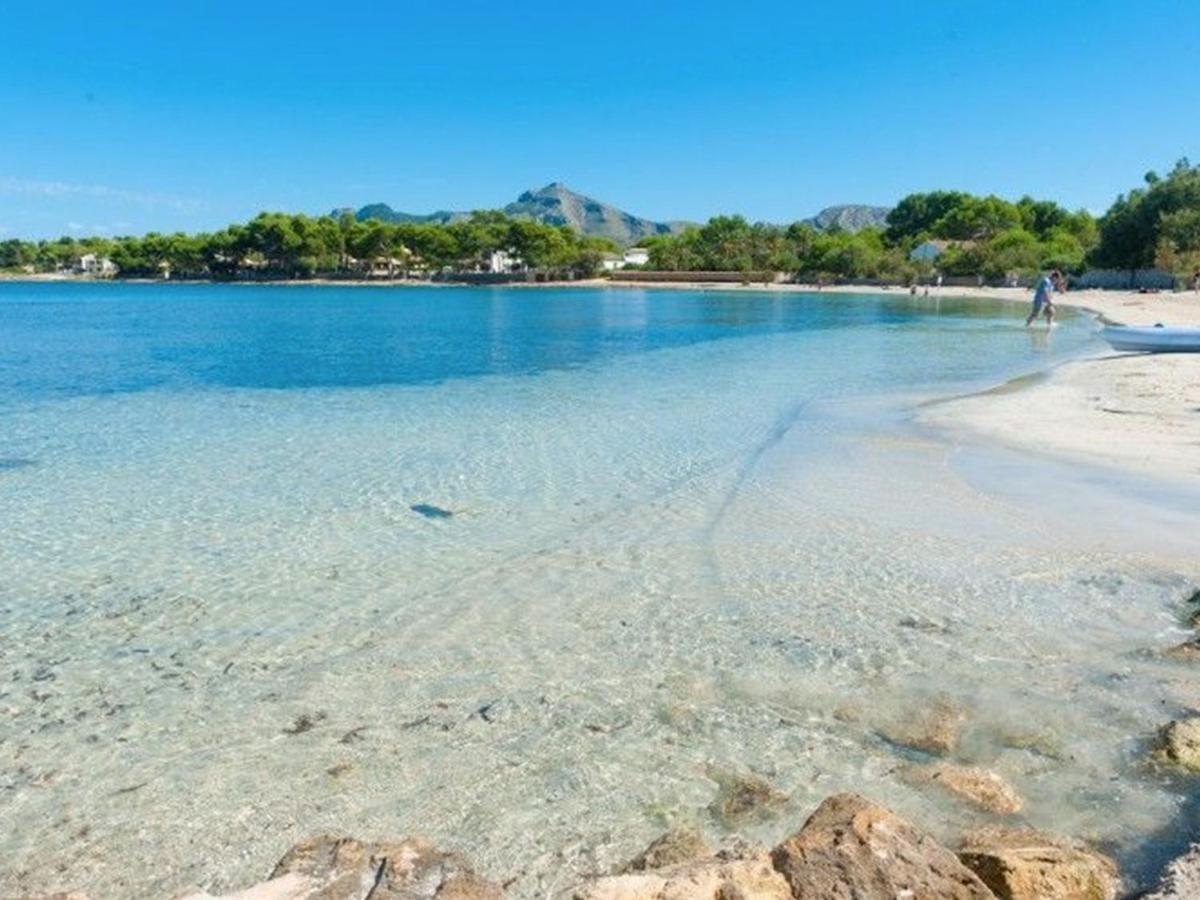 Villa Barcares Petit, Piscina, Jardines Junto A Playa En Alcudia Ngoại thất bức ảnh