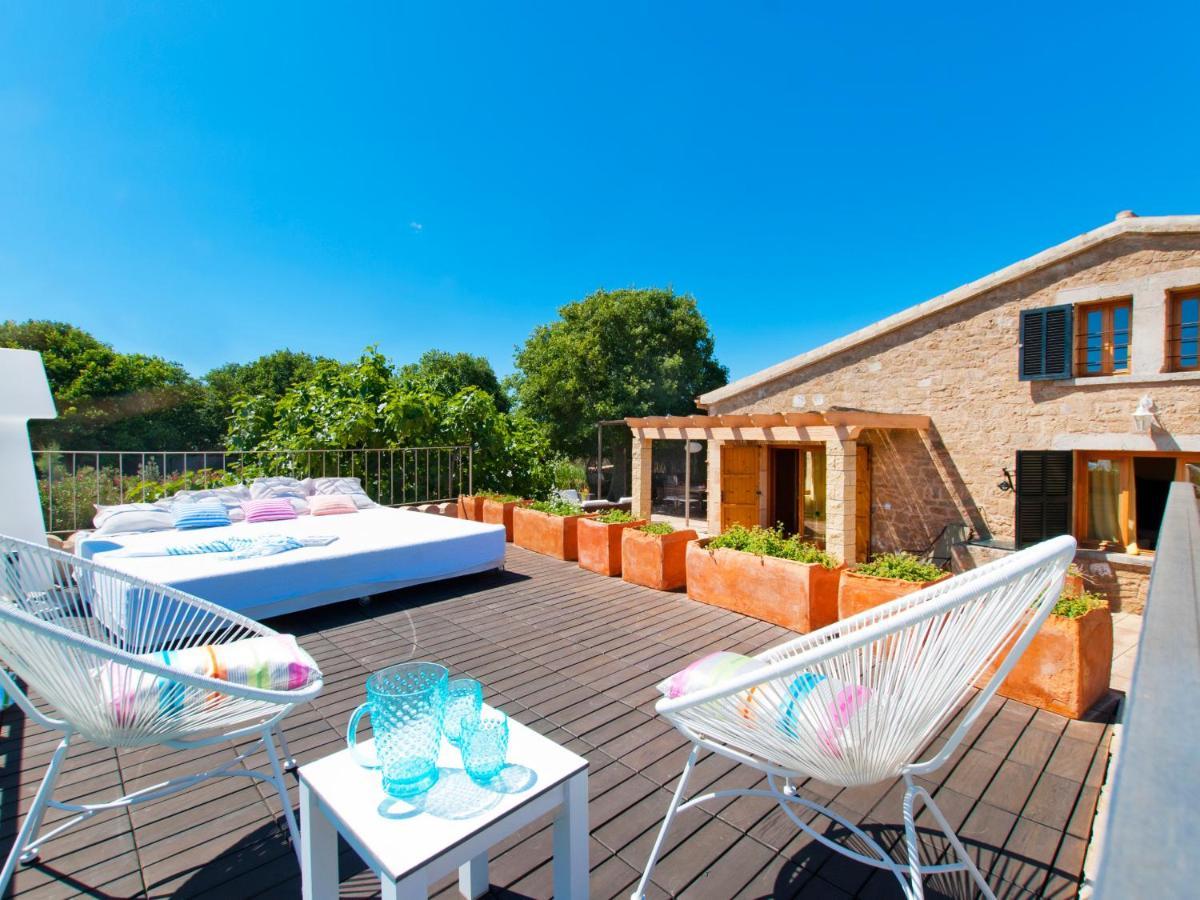 Villa Barcares Petit, Piscina, Jardines Junto A Playa En Alcudia Ngoại thất bức ảnh